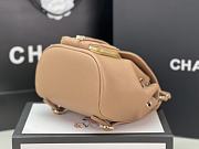 Chanel 22B Beige Caviar Leather Small Backpack AS3530 19x20x13 cm - 4