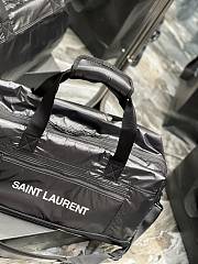 YSL Nuxx Duffle In Nylon Black 581374 size 50 x 26 x 25 cm - 5