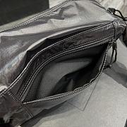 YSL Nuxx Crossbody Bag In Nylon Black 581375 size 24x16x9 cm - 2