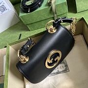 Gucci Blondie Mini Shoulder Bag Black 724645 size 21x13.5x7 cm - 3
