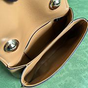 Gucci Blondie Mini Shoulder Bag Light Brown 724645 size 21x13.5x7 cm - 5