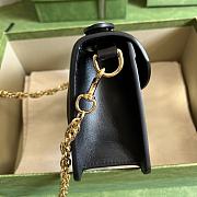 Gucci GG Matelassé Small Top Handle Bag Black 724499 size 18x13x6.5 cm - 2