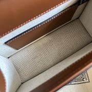 Gucci GG Matelassé Small Top Handle Bag Brown 724499 size 18x13x6.5 cm - 2