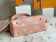 Louis Vuitton Carryall PM Rose Trianon Pink M46298 size 29 x 24 x 12 cm - 3