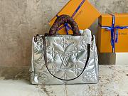 LV Onthego MM Silver Recycled Nylon M21069 size 35x27x14 cm - 1