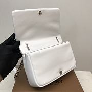 Burberry Horseferry Print Quilted Small Lola Bag White size 23 x 13 x 6cm - 3