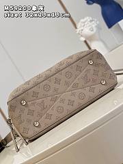 Louis Vuitton Bella Tote Mahina Galet Gray M59201 size 32x23x13 cm - 6