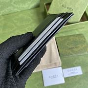 Gucci GG Marmont Card Case Black 657588 size 11x7 cm - 4