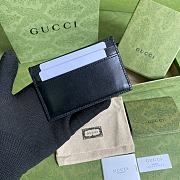 Gucci GG Marmont Card Case Black 657588 size 11x7 cm - 2