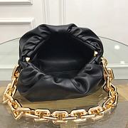 Bottega Veneta Teen Chain Pouch Black Leather 31x16x12 cm - 2