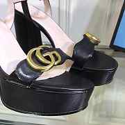 Gucci Leather Sandal Black - 5