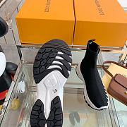 Louis Vuitton Run 55 Sneaker Boot Black  - 5