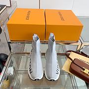 Louis Vuitton Run 55 Sneaker Boot Gray - 4