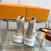 Louis Vuitton Run 55 Sneaker Boot Beige - 6