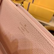 LV Zippy Wallet Pink Monogram Empreinte Leather M81279 - 5