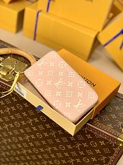 LV Zippy Wallet Pink Monogram Empreinte Leather M81279 - 4
