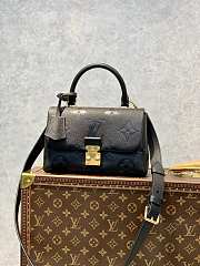 Louis Vuitton Madeleine BB Black Leather M46008 size 24 x 17 x 8.5 cm - 1