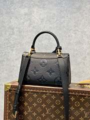Louis Vuitton Madeleine BB Black Leather M46008 size 24 x 17 x 8.5 cm - 2