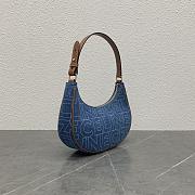Celine Medium Ava Strap Bag In Textile With Celine All-Over Print 24.5x18x7.5 cm - 6