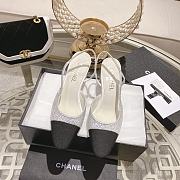 Chanel Slingback Rhinestone Black/White - 3