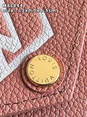 Louis Vuitton Victorine Wallet Rose Trianon Size 12 x 9.5 x 1.5 cm - 4