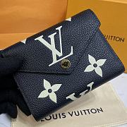 Louis Vuitton Victorine Wallet Black/Beige Size 12 x 9.5 x 1.5 cm - 2