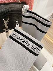 Alexander McQueen Grey/White Boots - 5
