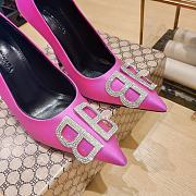 Balenciaga BB Knife Pumps Pink - 3