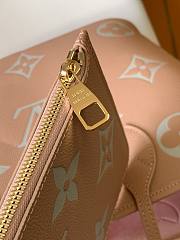 Louis Vuitton Neverfull MM Trianon Pink/Cream M46329 size 31x28x14 cm - 3