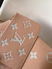 Louis Vuitton Neverfull MM Trianon Pink/Cream M46329 size 31x28x14 cm - 2