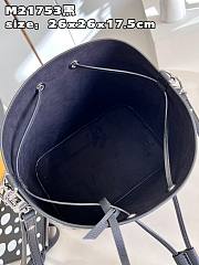 Louis Vuitton x Yayoi Kusama NeoNoe Black/White M21753 size 20x20x13 cm - 5