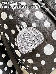 Louis Vuitton x Yayoi Kusama NeoNoe Black/White M21753 size 20x20x13 cm - 2