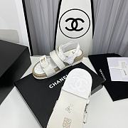 Chanel Sandals White - 5