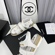 Chanel Sandals White - 3