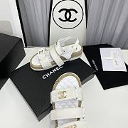 Chanel Sandals White - 4