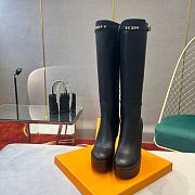 Louis Vuitton High Boots Black - 4