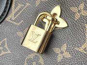 Louis Vuitton Flower Padlock Tote Shoulder Bag M43550  - 2