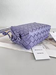 Bottega Veneta Mini Loop Camera Bag Purple size 17x10x6 cm - 3