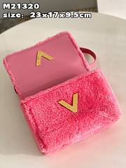 Louis Vuitton Twist Bag MM Rose Pink M21320 size 23x17x9.5 cm - 6