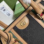 Gucci Bauletto Medium Top Handle Bag Black/Brown 715666 size 34x24x18 cm - 2
