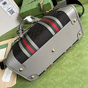 Gucci Bauletto Medium Top Handle Bag Black/Gray 715666 size 34x24x18 cm - 5