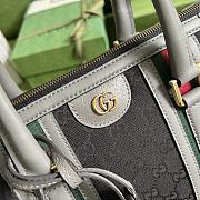 Gucci Bauletto Medium Top Handle Bag Black/Gray 715666 size 34x24x18 cm - 4