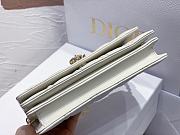 Dior Lady Top Handle Clutch White Lambskin size 21 x 11.5 x 4.5 cm - 6