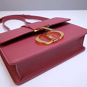 Dior 30 Montaigne Bag Pink Box Calfskin size 24 x 17 x 6 cm - 4
