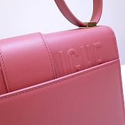 Dior 30 Montaigne Bag Pink Box Calfskin size 24 x 17 x 6 cm - 3