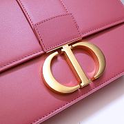 Dior 30 Montaigne Bag Pink Box Calfskin size 24 x 17 x 6 cm - 2