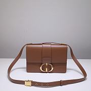 Dior 30 Montaigne Bag Brown Box Calfskin size 24 x 17 x 6 cm - 4