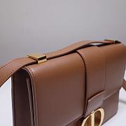 Dior 30 Montaigne Bag Brown Box Calfskin size 24 x 17 x 6 cm - 3