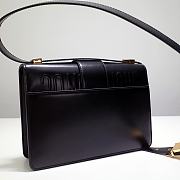 Dior 30 Montaigne Bag Black Box Calfskin size 24 x 17 x 6 cm - 4