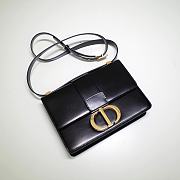 Dior 30 Montaigne Bag Black Box Calfskin size 24 x 17 x 6 cm - 3